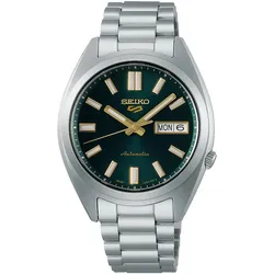 Seiko SRPL57K1 Herrenarmbanduhr 5 Sports Automatik Dunkelgrün