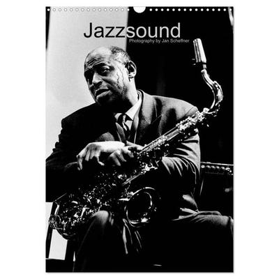 Jazzsound (Wandkalender 2026 DIN A3 hoch), CALVENDO Monatskalender