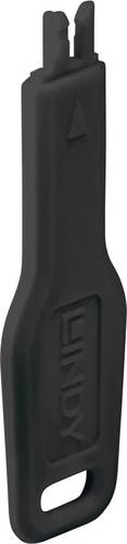 LINDY 47890 RJ45-Port-Schloss-Schlüssel Schwarz