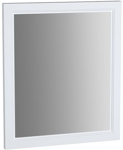 VitrA Valarte Flachspiegel 62213 595x30x700mm, Wandmontage, Korpus weiß matt, Dekor