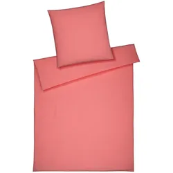 Elegante, Bettwäsche, Halbleinen Breezee (Bettwäsche Set, 155x220 cm + 80x80 cm)