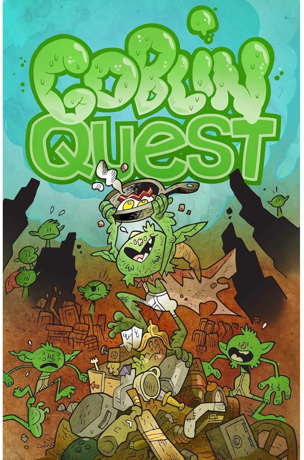 Goblin Quest 2024 Reprint by Rowan, Rook and Decard Ltd - Tabletop Roleplaying Game for Group Play