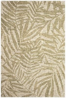 Liora Manne Lush Decor Savannah Olive Branches Indoor Rug