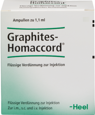 Biologische Heilmittel Heel GmbH GRAPHITES HOMACCORD Ampullen 100 St 00431705