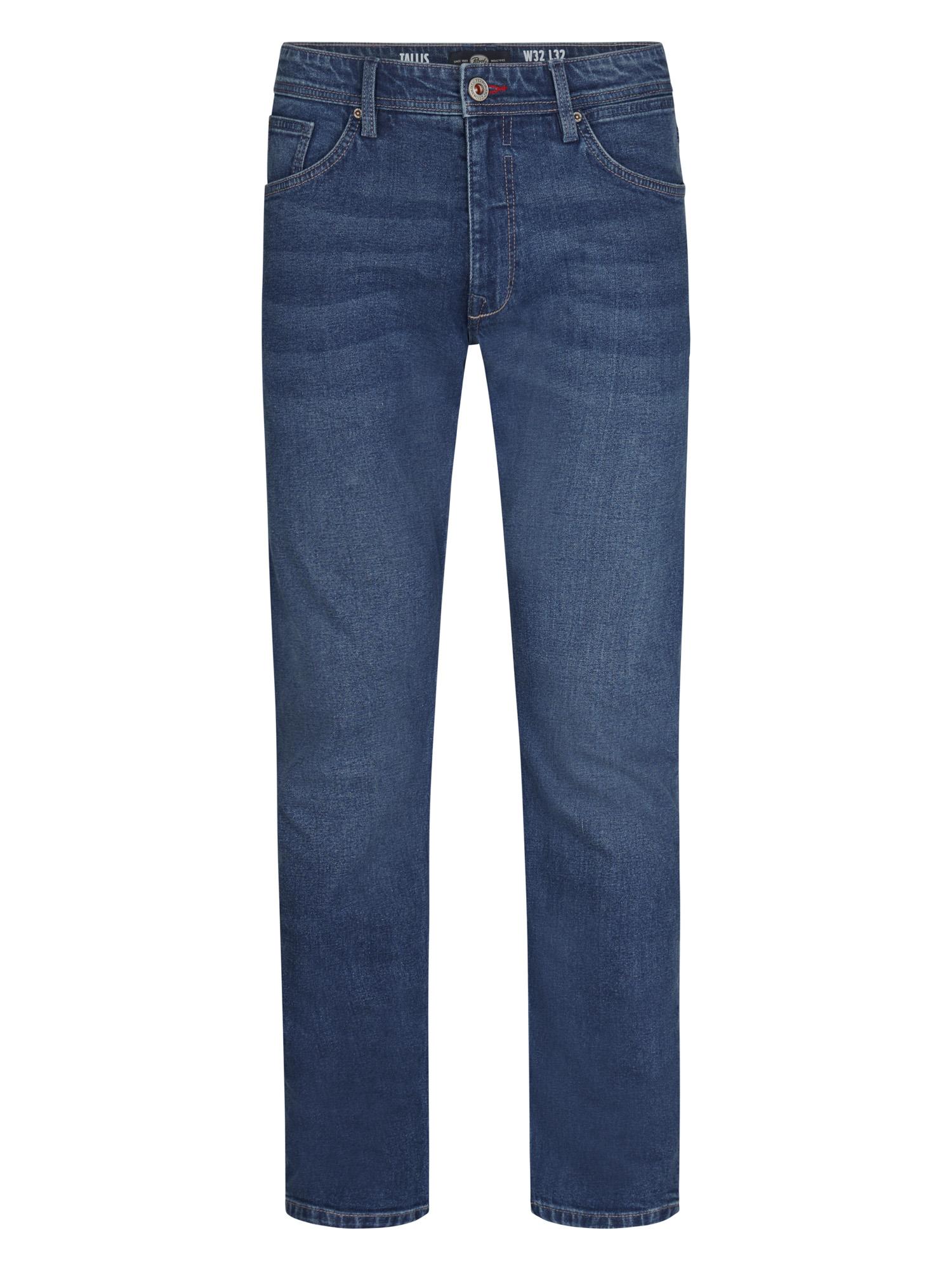 Petrol Industries - Heren Tallis Tapered Fit Jeans Palmfront - Blauw