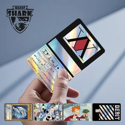 Uplifted Finds Magic Shark Holographic Skull Panda Sticker For Cards no Chip i