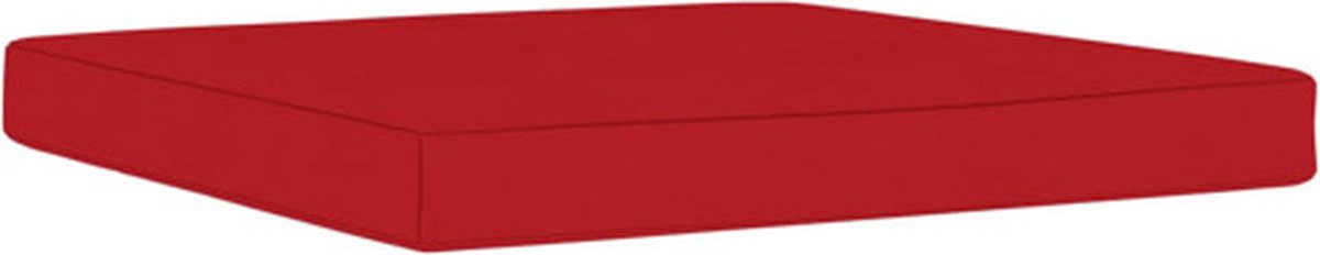 vidaXL Palletkussen Oxford Rood