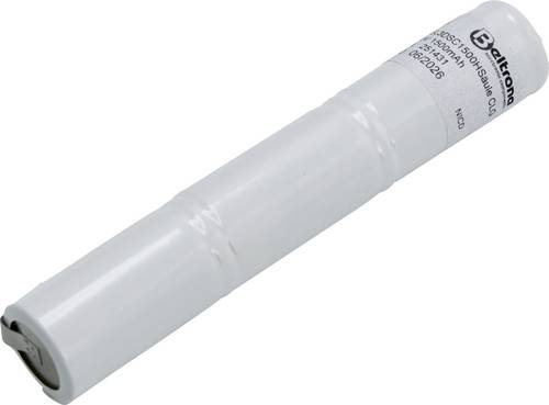 Beltrona BEL3DSC1500HSCLG Notleuchten-Akku hochtemperaturfähig, U-Lötfahne 3.6 V 1500 mAh