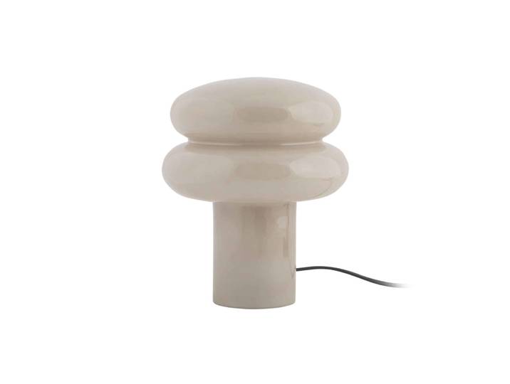 Lampe de table gris chaud ø20cm