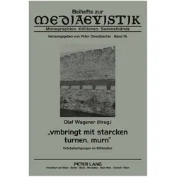 «vmbringt mit starcken turnen, murn», Sachbücher von Olaf Wagener