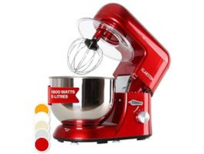Robot pâtissier multifonctions - DE KLARSTEIN - Multifonctions - Bol 5L - 2000W - Rotation planétaire 6 vitesses
