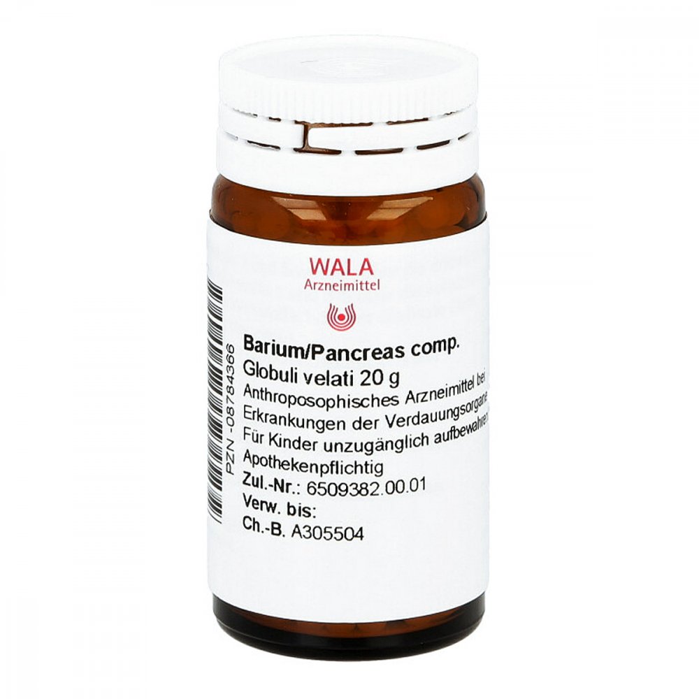 WALA Heilmittel GmbH Barium/pancreas Comp. Globuli 08784366