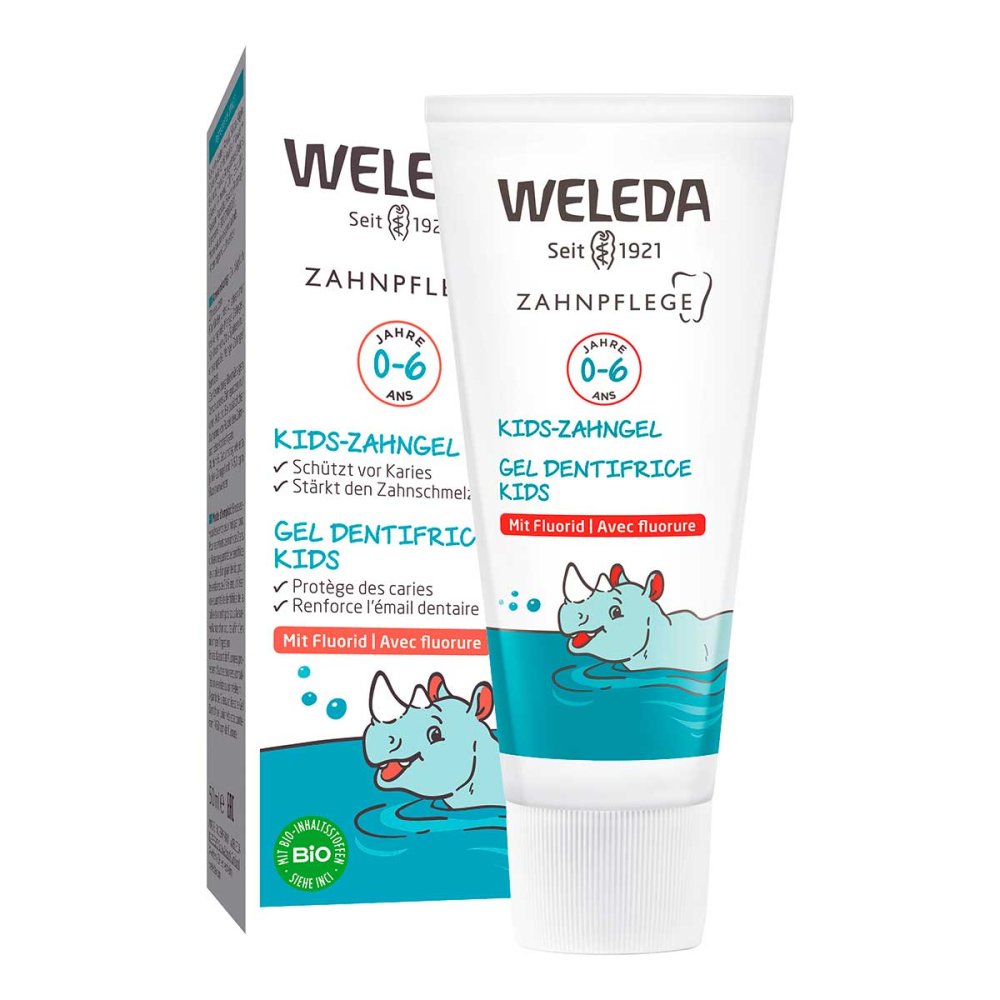 WELEDA AG Weleda Kids-Zahngel mit Fluorid, Kinder 0-6 Jahre 19442255