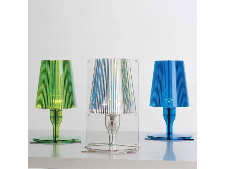 Design tafellamp Take, blauw, Woon-/ Eetkamer, Kunststof, Design, tafellamp
