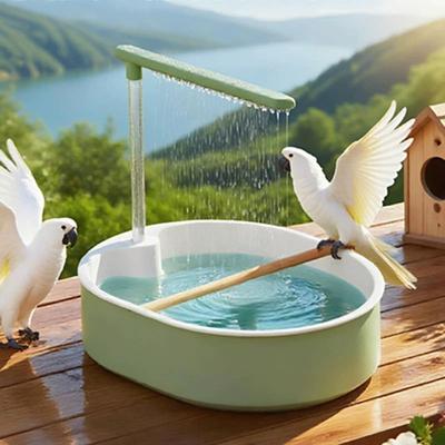 Uplift Treasures Automatic Bird Bath Fountain Automatic Bird Bath Fountain