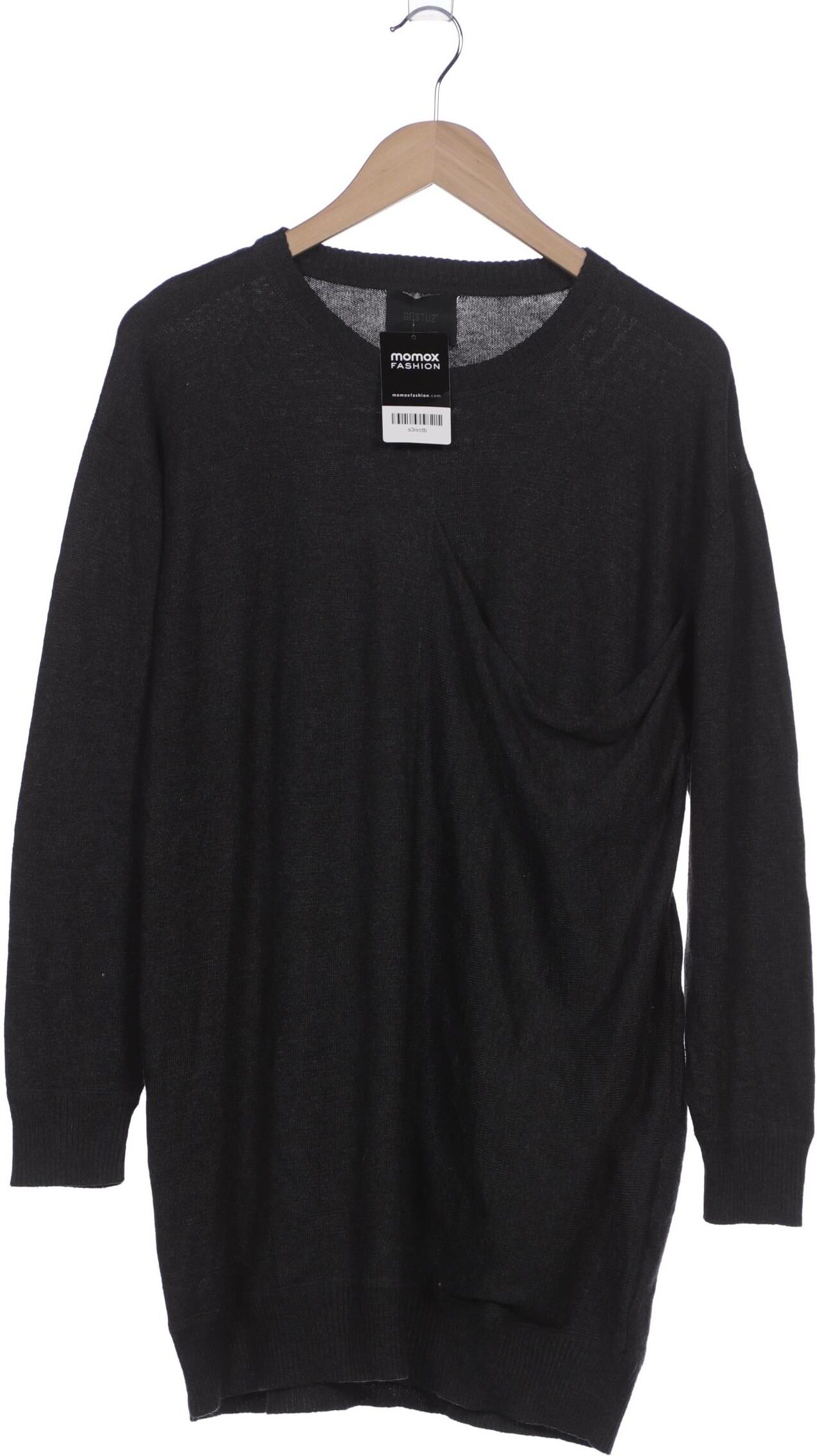 Gestuz Damen Pullover, Grau, Gr. XS, Synthetik / Angorawolle - Second Hand