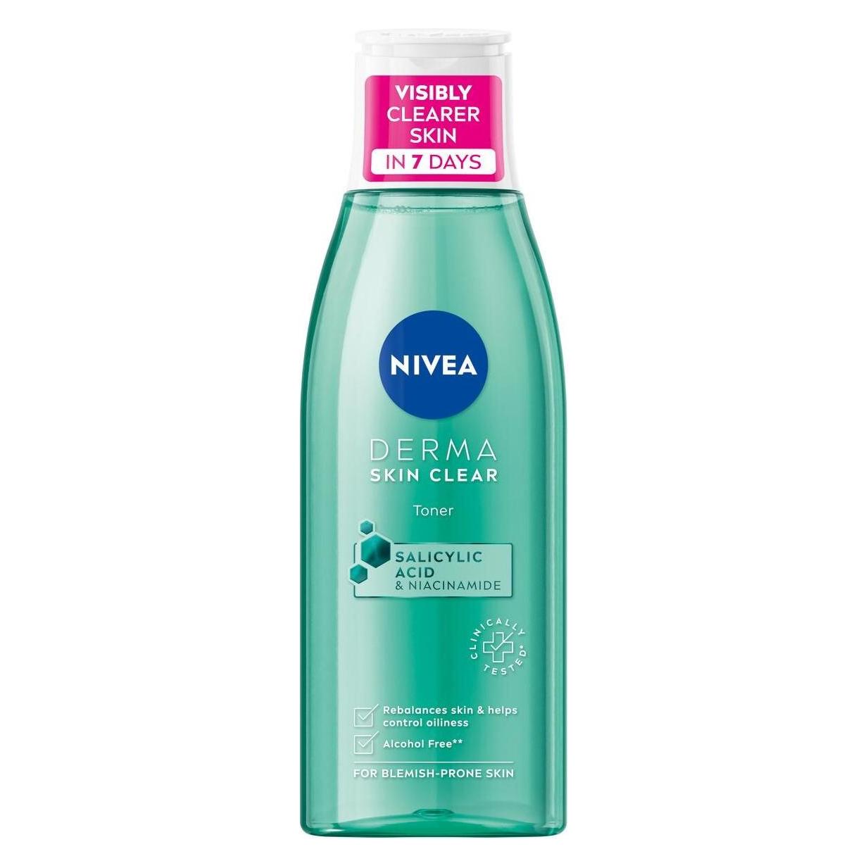 Nivea Derma Skin Clear Toner (Gesichtswasser, 200 ml) (100307)