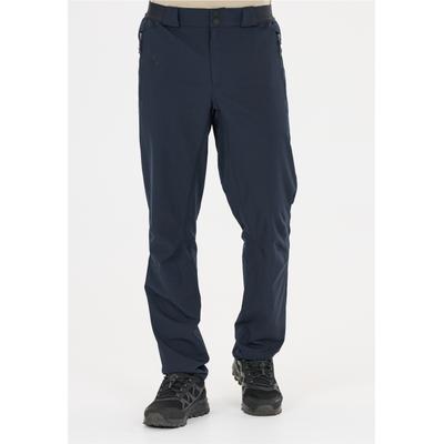 Stoffhose WHISTLER "Gerd V2", Herren, Gr. L, US-Größen, blau, 92% Polyester, 8% Elasthan, unifarben, lang, Hosen Stoffhose, in atmungsaktiver Qualität