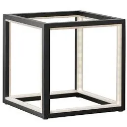 Sompex DELUX 20x20x20 cm schwarz - Tischleuchte