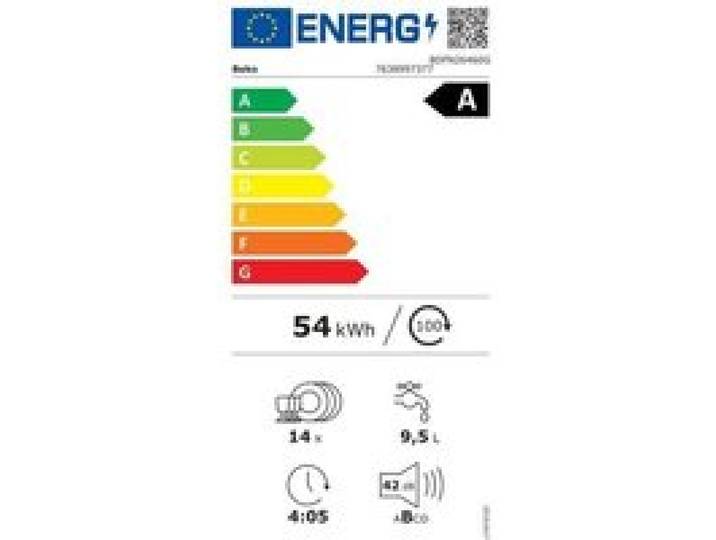 Beko Lave-vaisselle 60cm 14 couverts 42db gris - BDFN26460G