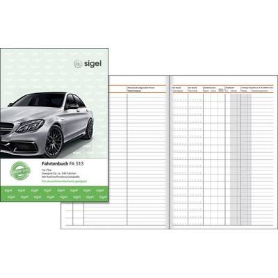 Sigel FA513 DIN A5 Fahrtenbuch Anzahl der Blätter: 32 1St.