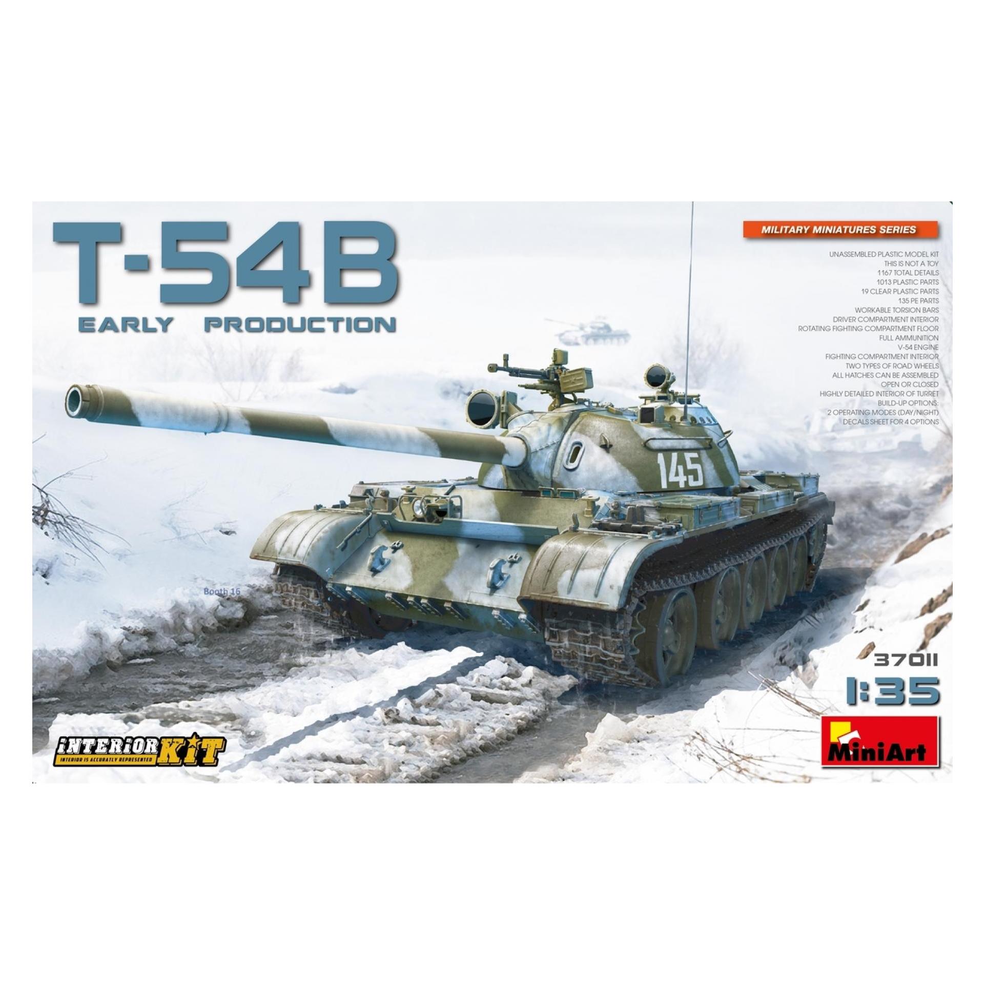 Mini art Tank T-54B (Early Produktion) Interior Kit (37011)