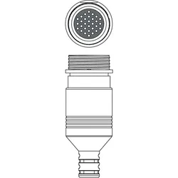 Leuze Leitungsdose D U-M30-30A-M