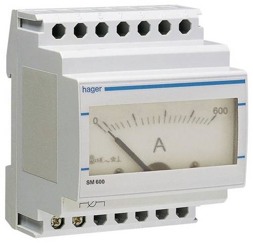 Hager Analoges Hutschienenmessgerät