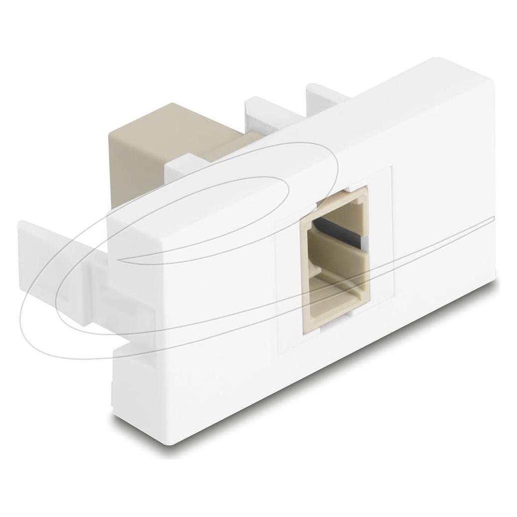 Delock Easy 45 Modul SC Simplex Buchse zu SC Simplex Buchse (90900)