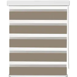 Duorollo Thomas in Taupe ca. 140x160cm