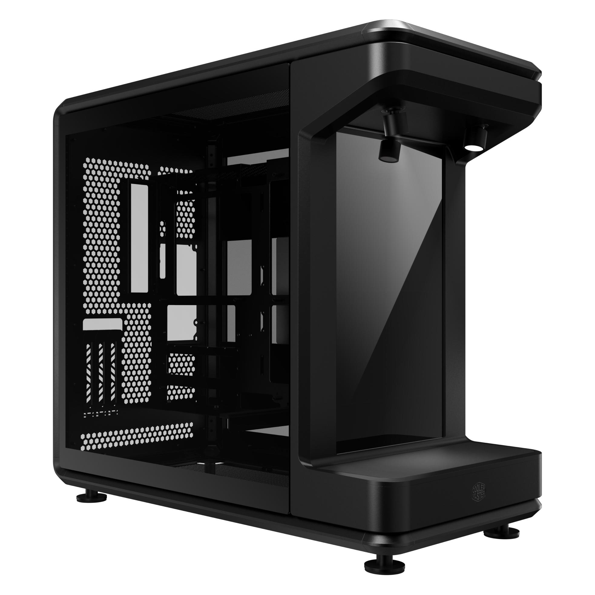 Cooler Master MasterFrame 360 Panorama (schwarz, Panorama-Glasdesign) (ATX, mATX, Mini-ITX) (MF360-KINN-S00)