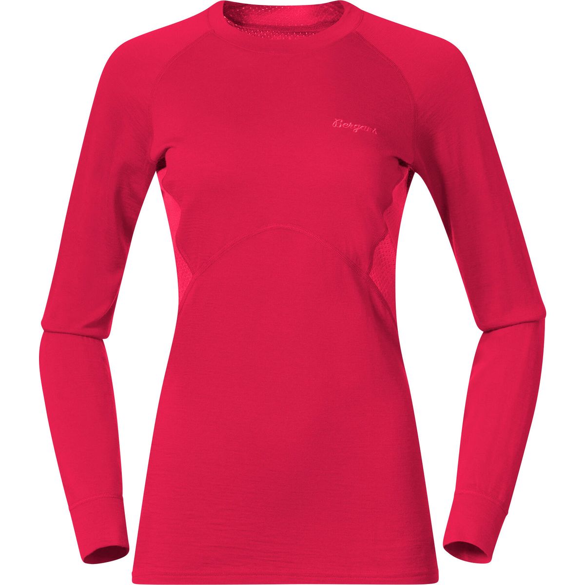 Bergans Inner:pure Merino Long Sleeve Women alpine rose/light alpine rose (25621) XS 252707-3403-25621-XS