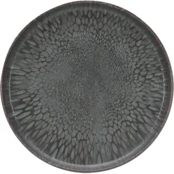 Pizzateller VOLCANO DARK (DH 28x3 cm) - schwarz - DH 28x3 cm