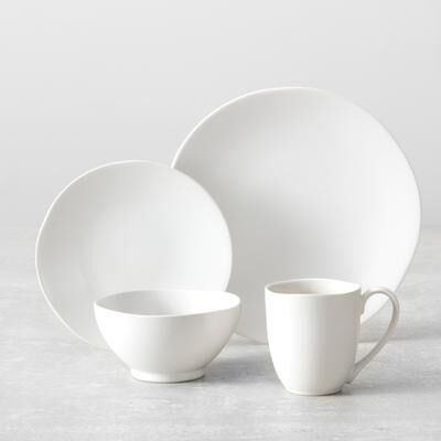 "Fortessa Heirloom Stoneware, 6.25"" B/B Plate (Set of 4), Blush"