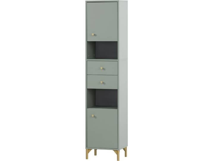 Hochschrank Joachim pistazie Holzwerkstoff B 40.3 cm T 33.05 cm H 181.6 cm