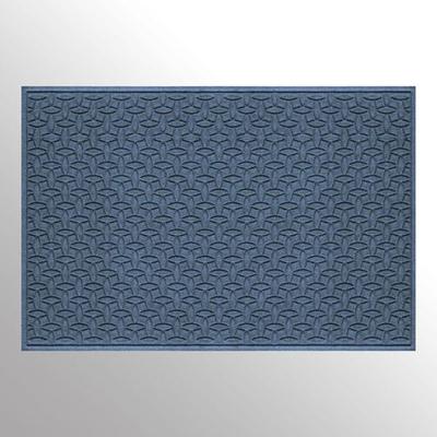 Bungalow Dba Matterly Ellipse Extra Large Mat 70 x 45, 70 x 45, Navy
