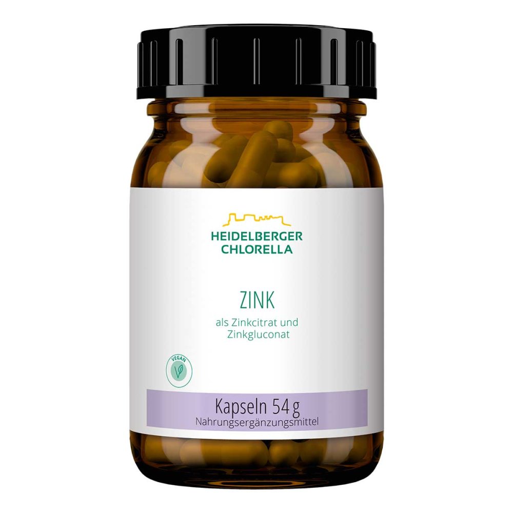 Heidelberger Chlorella GmbH Zink Kapseln 07537803