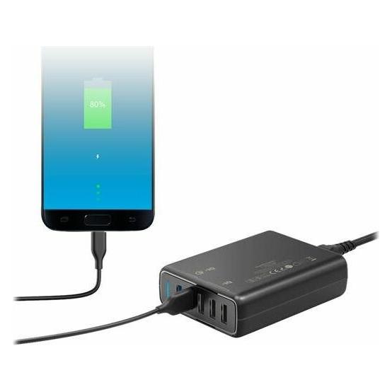 Anker Zolo GaN 6-in-1 Desktop Charging Station (63 W, 5 Ports) (A2054L11)