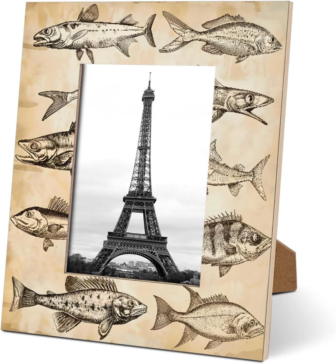 Houten Fotolijst Decoratieve Display in Houtkleur - 8x10 Inch