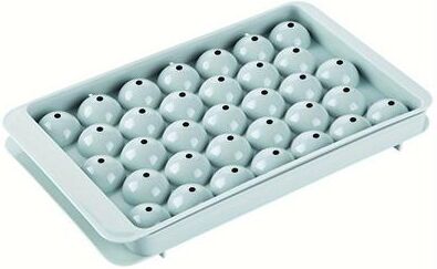 Lush Living Finds Crystal Chill Ice Sphere Maker With Lid Round Ice Ball Mold For Whiskey, Cocktails & Cold Drinks Crystal Chill Ice Sphere Maker With Lid Round Ice Ball Mold For Whiskey, Cocktails & Cold Drinks