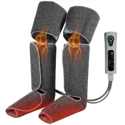 BEINMASSAGEGERÄT Stoff TPR Grau