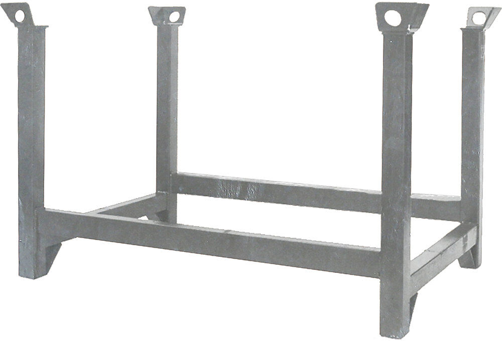 Stapelpalette, LxBxH 1200 x 800 x 750 mm, verzinkt Eichinger