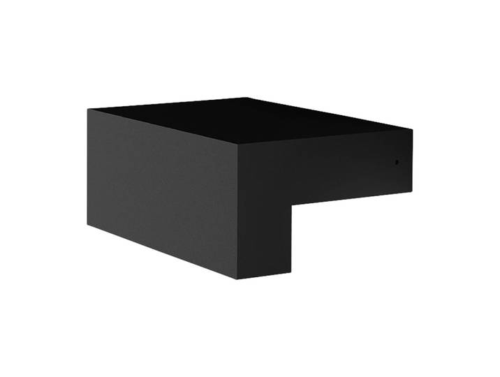 Wever & Ducré Lighting LED Aussenwandleuchte Palos 1.0, dimmbar, schwarz, Aluminium, Modern, LED Wandleuchte außen