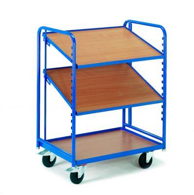 Eurokastenwagen mit Holzböden, 410 x 620 mm