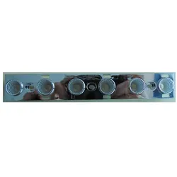 Deko-Light Reflektor für Leuchte AIN, Kunststoff, 14,87cm, 12°, Silber D-930386