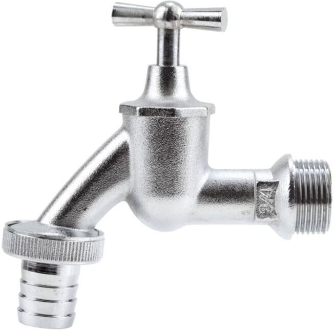 Gardena Robinet avec raccord de tuyau G 3/4, tuyau 1/2