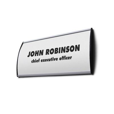 SHOWDOWN Displays Showdown Türschild IS - DIN A4 - Aluminium - Silber
