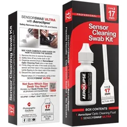 PHOTOSOL Sensor Cleaning Swab Kit 6x 17mm/15ml Aeroclipse #KA-US2