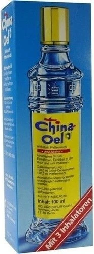 China ÖL mit 3 Inhalatoren 100 ml Ätherisches Öl