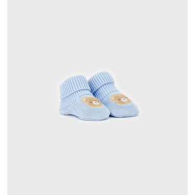 Kurzsocken MINIBANDA "BABY BOY ACCESSORIES", Mädchen, Gr. TU, blau, Baumwolle, Socken